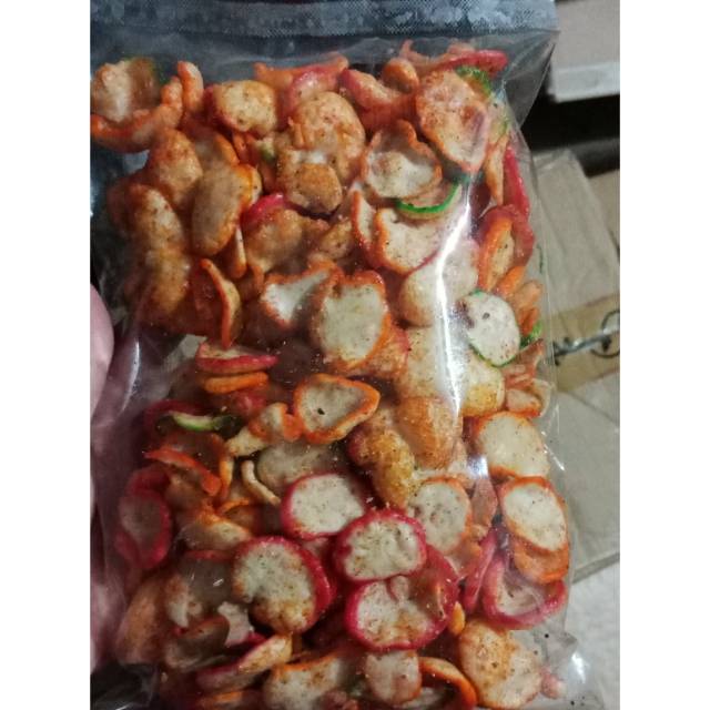 

Kerupuk seblak warna