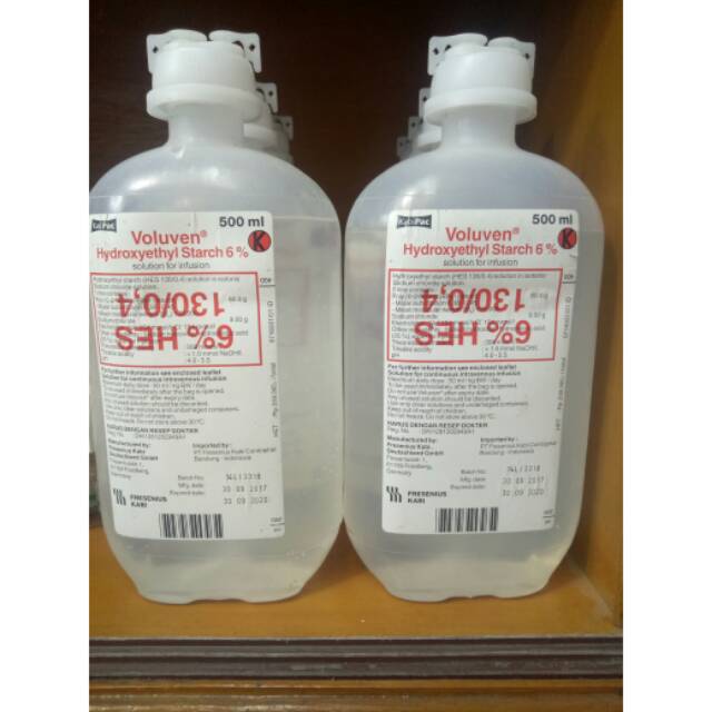 Voluven Infus 6% HES 500 ml | Shopee Indonesia