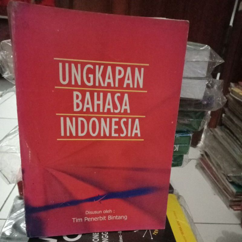UNGKAPAN BAHASA INDONESIA(bekas)