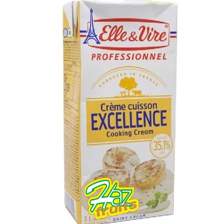 

Elle & Vire Creme Cuisson Excellence Cooking Cream 1L | Krim Elle vire