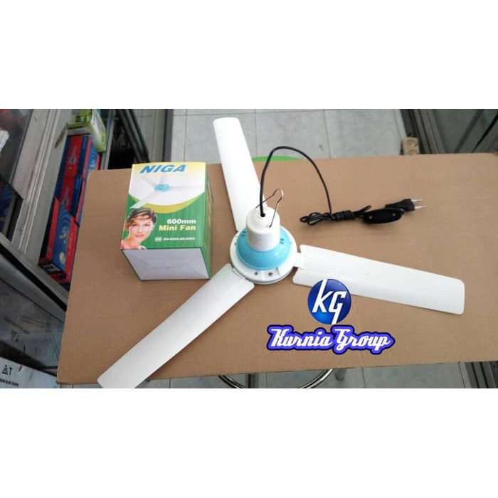 FLASH SALE !! KIPAS ANGIN GANTUNG 8W NIGA 3BALING BALING ANGIN SEPOY SEJUK MINI FAN HELI FAN 8 WATT