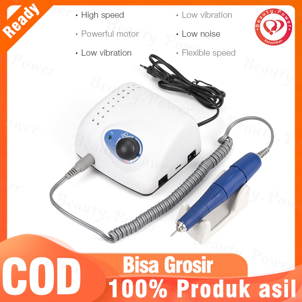 65W Strong 210 105L Brushless Nail Drills Manicure Machine Pedicure Electric Strong 35000RPM File Bits Nails Art Equipment