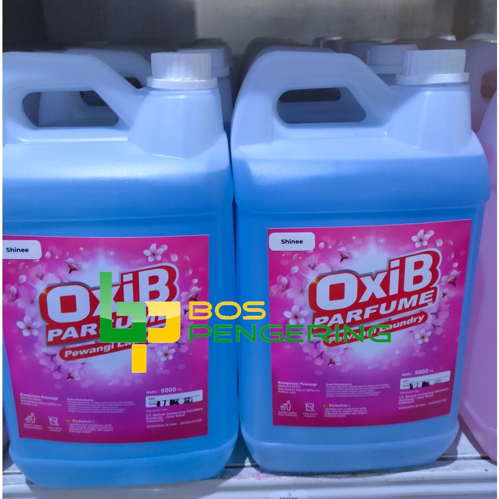 Pewangi Pakaian Laundry Parfume Baju OxiB Aroma Shinee 5 Liter Segar