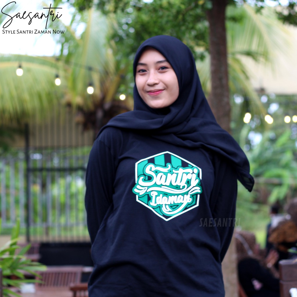 Kaos Santri Putri dan Putra Salafy Santri Idaman