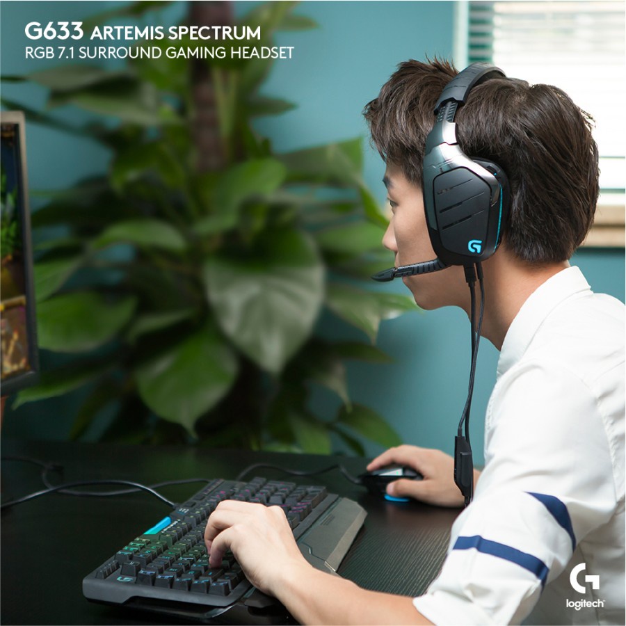 Logitech G633s 7.1 Headset Gaming Wired RGB LIGHTSYNC