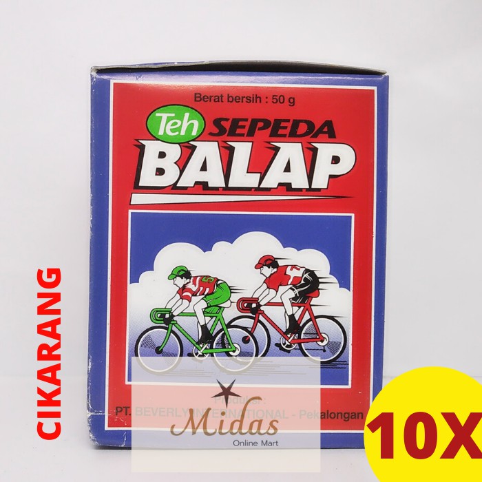 

Teh Sepeda Balap Super Pekalongan 10 Pcs X 50 gram