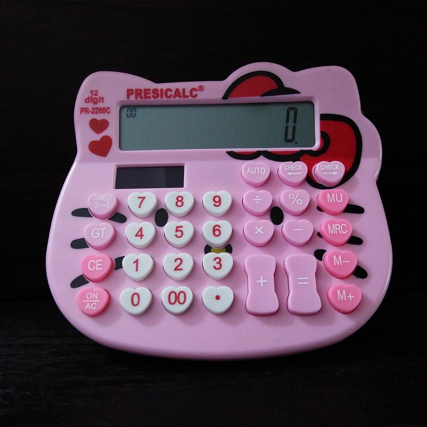 

KALKULATOR PRESICALC PR-2288C Pink Tombol Love Alat Kantor Office Toko