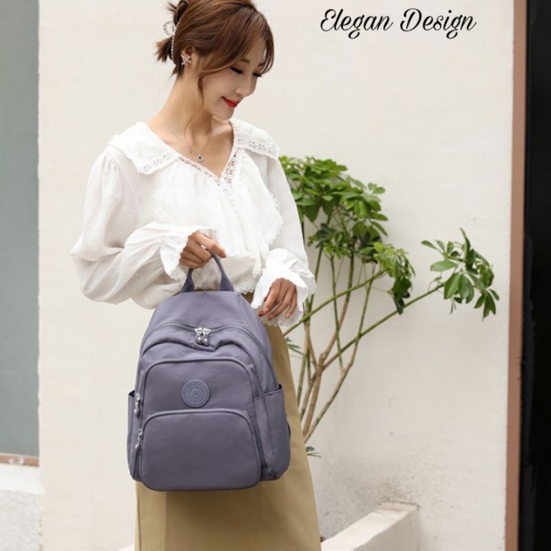 ORIGINAL Tas Ransel Chibao Wanita IMPORT KOREA Super Tebal Anti Air Elegan Design Terbaru