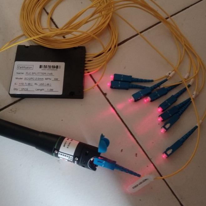 ➫ SPLITER 1:8 /FIBER OPTIC - Kuning (Best seller)