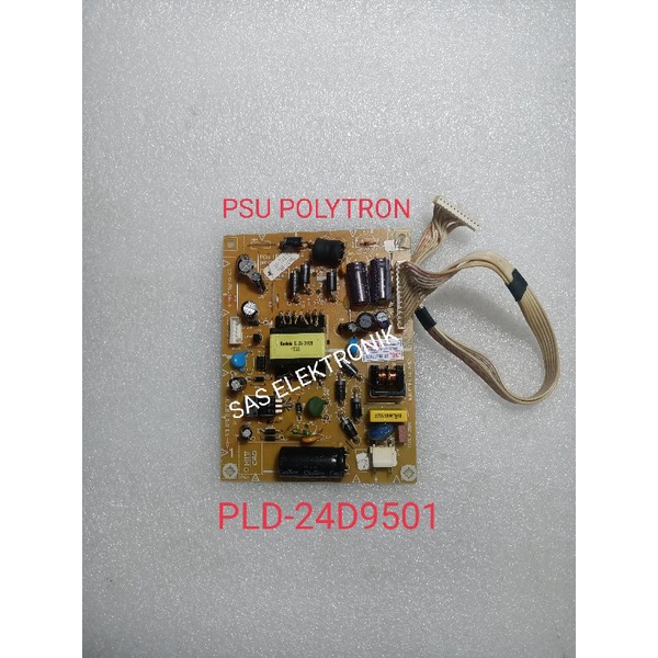 PSU POWER SUPPLAY POWER SUPLAY REGULATOR TV LED POLYTRON 24 INCH PLD-24D9501 PLD24D9501 PLD24T811 PL
