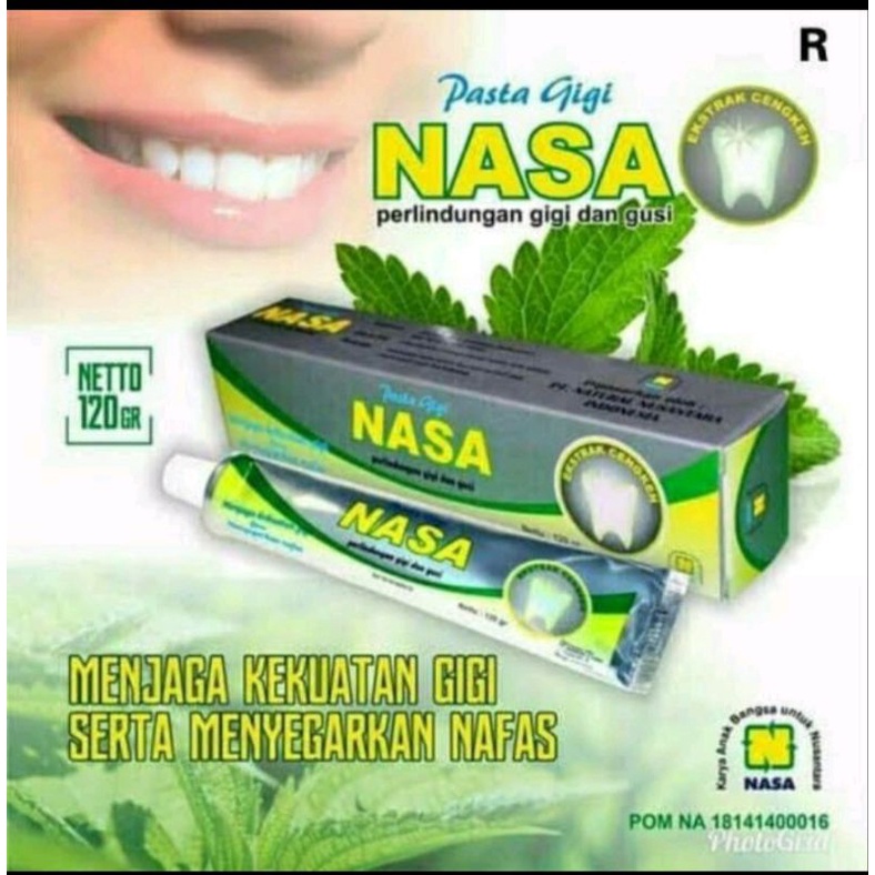 Pasta Gigi Nasa Original/PGN/Pasta Gigi Nasa Asli 100%