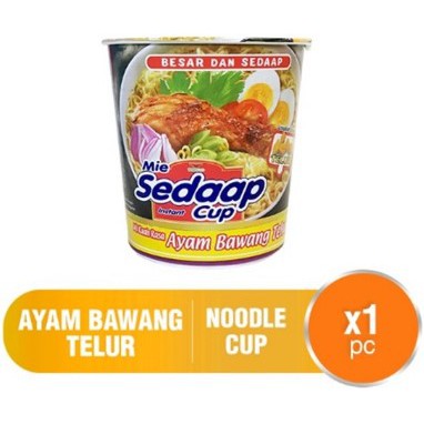 

Mie Sedaap Ayam Bawang Telur Cup 77 gr