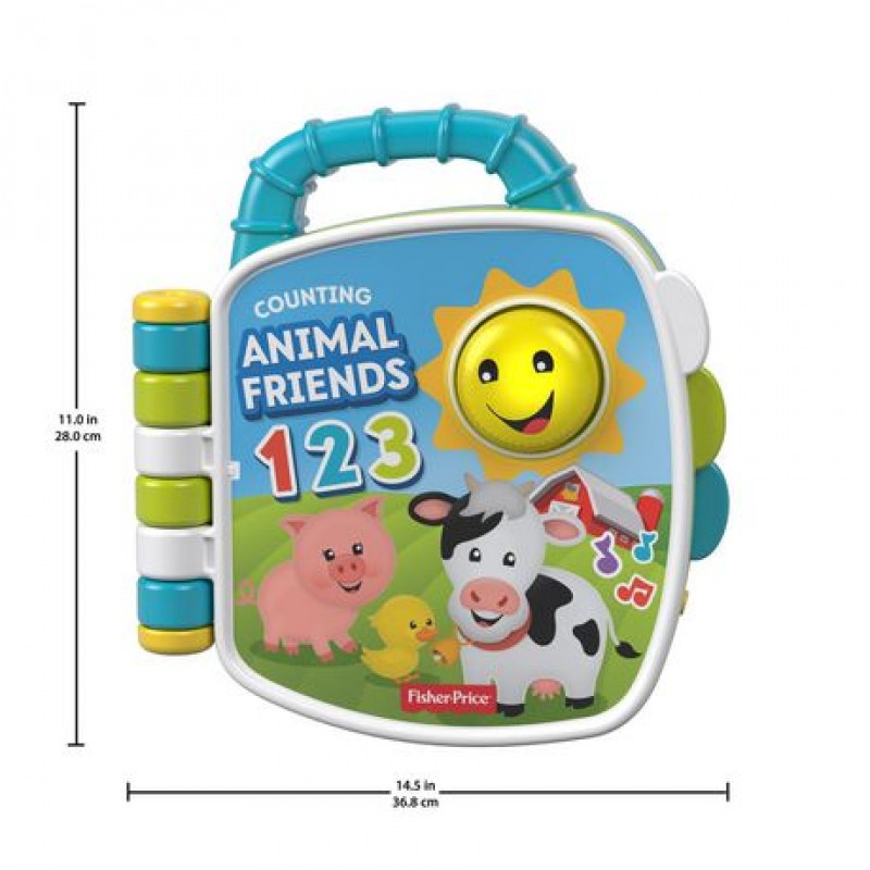 Fisher Price Counting Animal Friends Book - Buku Mainan Edukasi Bayi