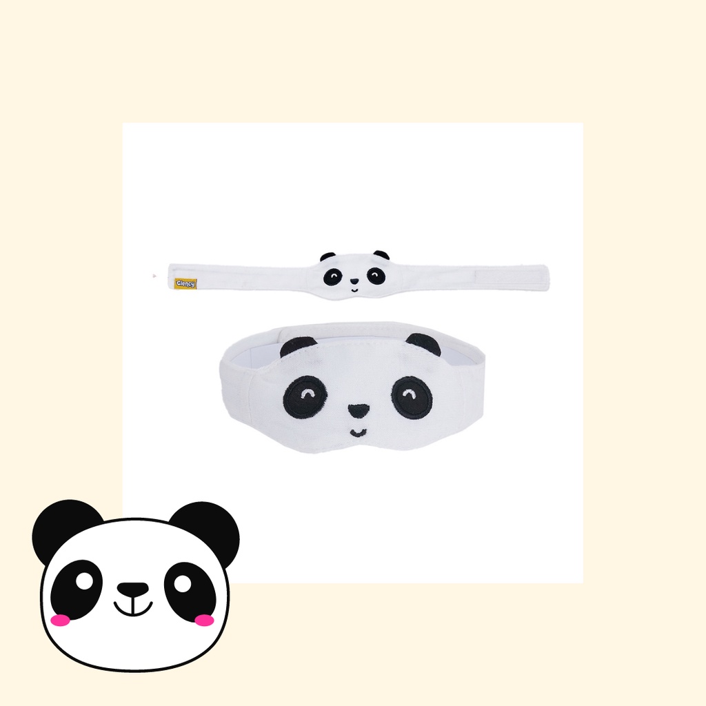 CLENCY EYE MASK BORDIR / KACAMATA BERJEMUR BAYI  CLENCY CLE101 / KACA MATA BERJEMUR BAYI KAIN LEMBUT TERLARIS / KACAMATA BERJEMUR BAYI MOTIF HEWAN LUCU KARAKTER HEWAN