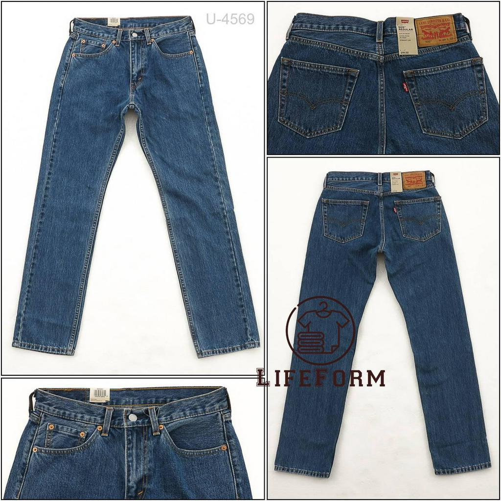 [U4569] Celana Jeans Panjang pria Biru Levis 29-36