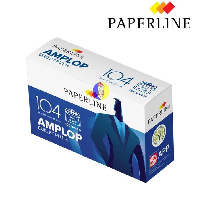 

Ready Stock] Amplop Putih No. 104 Paperline