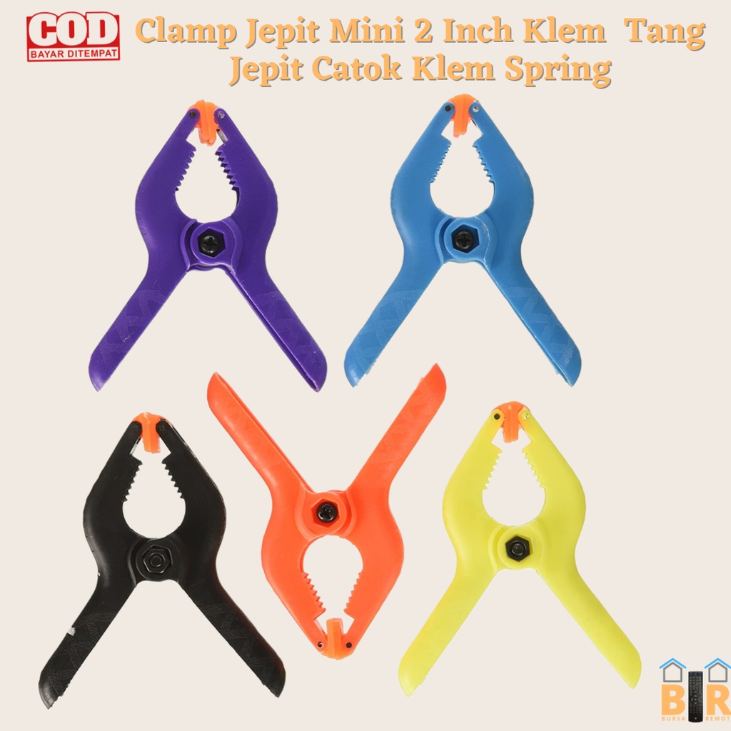 Clamp Jepit Mini 2 Inch Klem Tang Jepit Catok Klem Spring