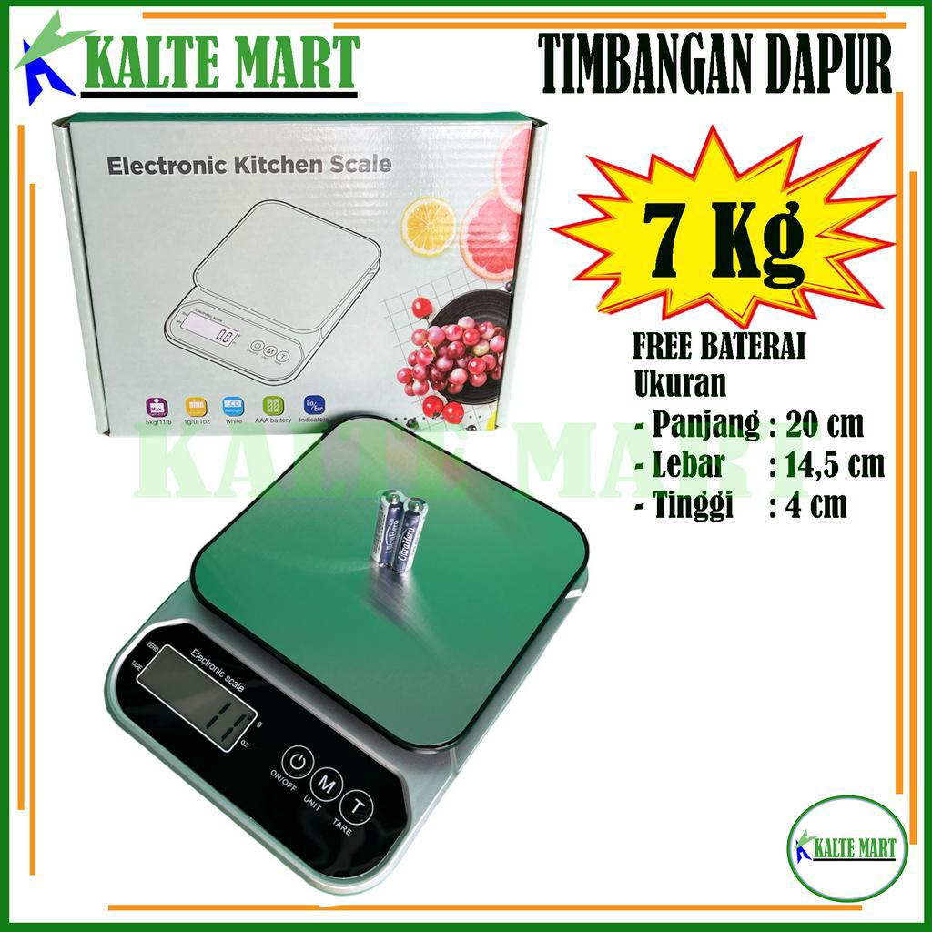 Timbangan Dapur Digital 7kg Timbangan Kue Digital 7kg Kitchen Scale