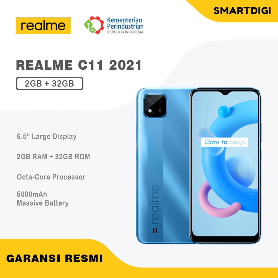 realme c11 2021 2 32gb   4 64gb garansi resmi