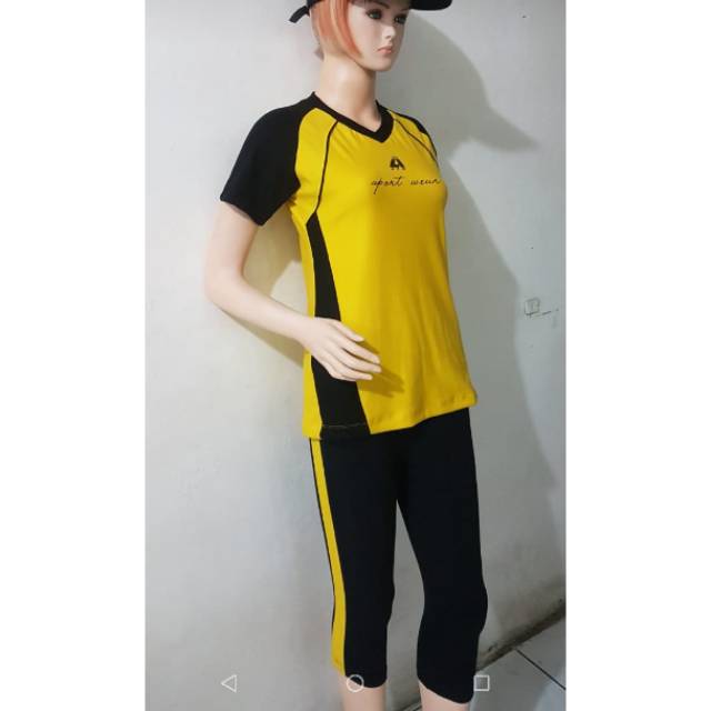 SETELAN SENAM TANGAN PENDEK