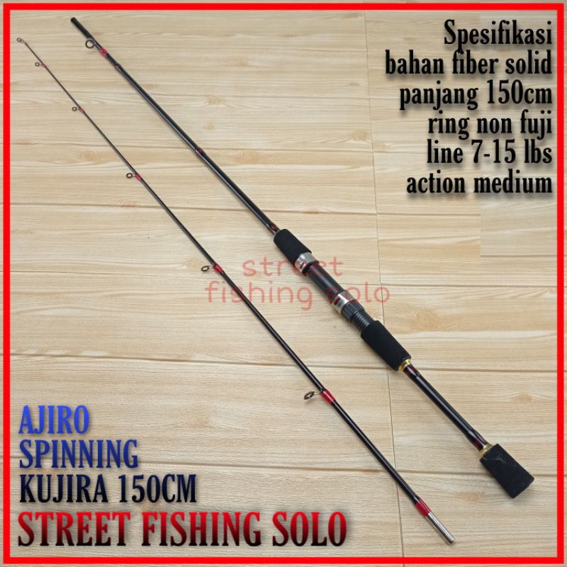 joran ajiro SPINNING KUJIRA 150 cm (COD)