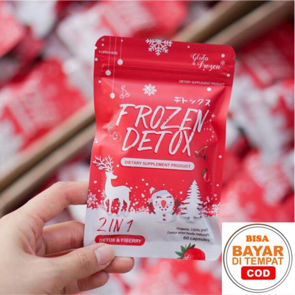 Frozen Detox Original 100% BPOM Obat Pelangsing Badan Herbal Frozen Detox Original 100% BPOM Thailan