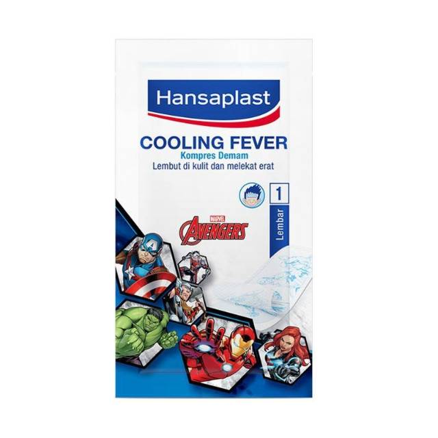 (TWIN PACK )HANSAPLAST KOMPRES DEMAM DISNAY FROZEN COOLING FEVER