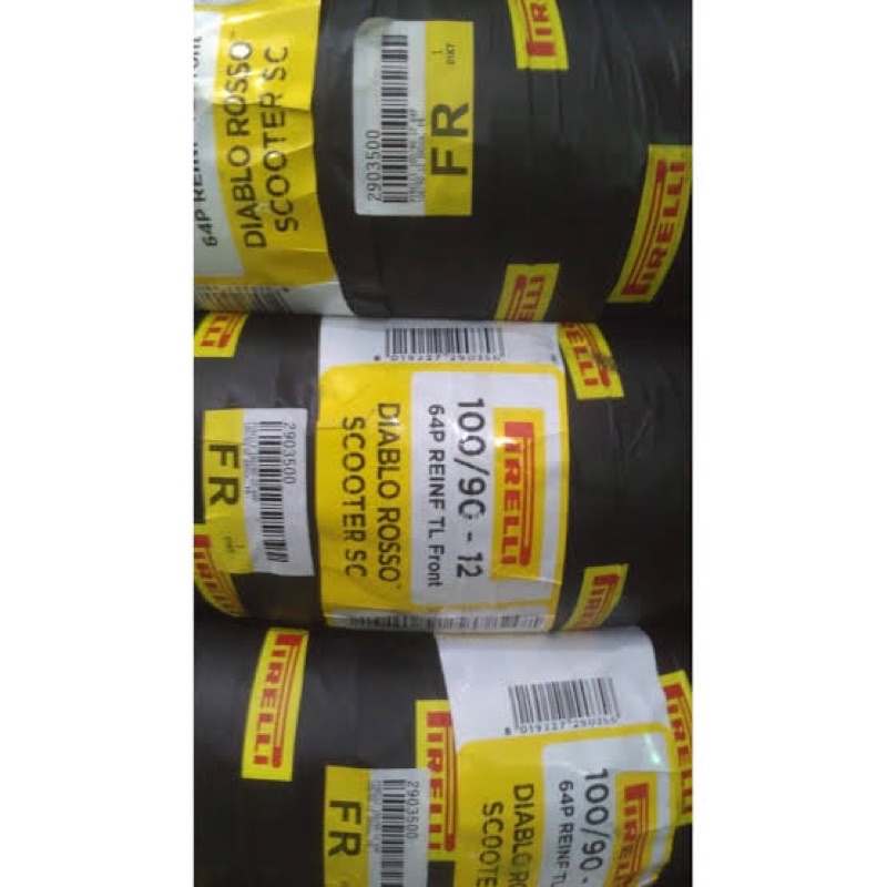 Ban Pirelli Diablo rosso 100/90 ring 12