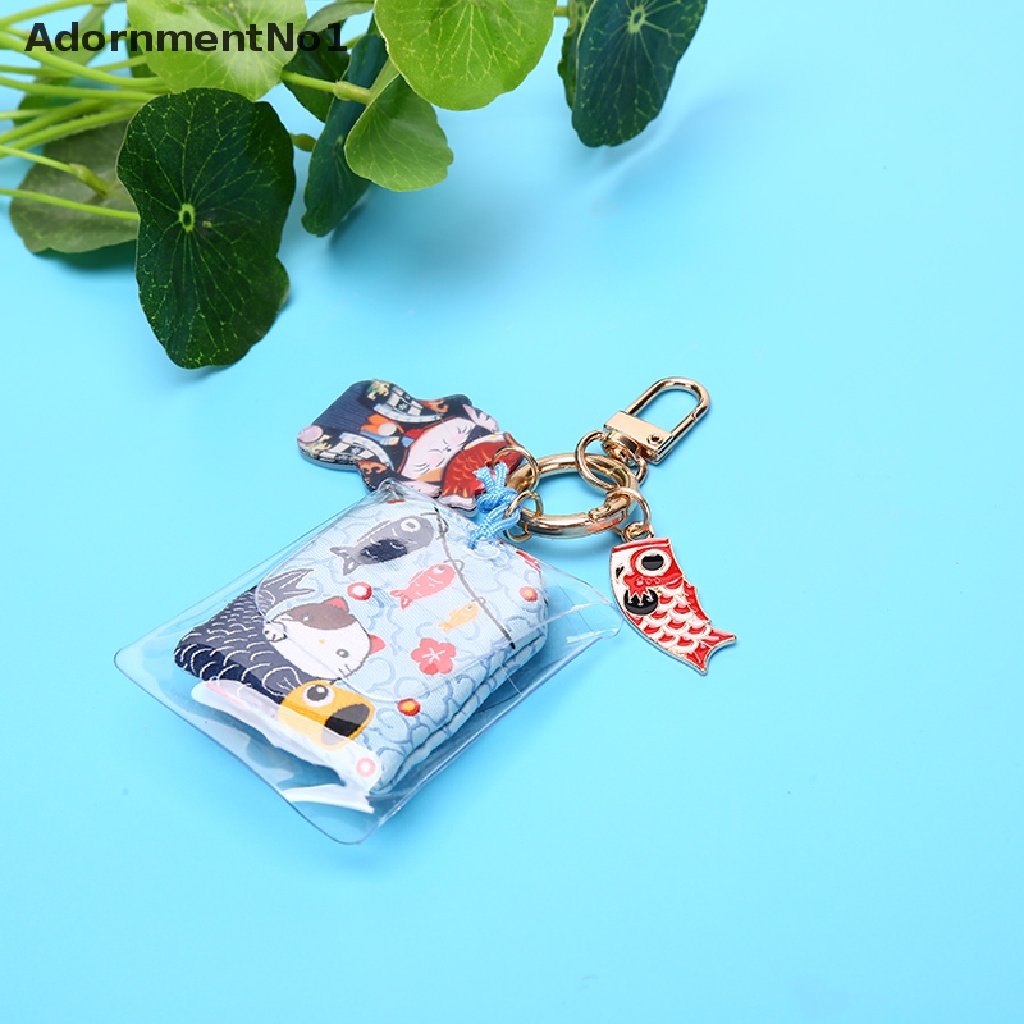 (AdornmentNo1) 1pc Gantungan Kunci Maneki Neko Misfortune Lucky