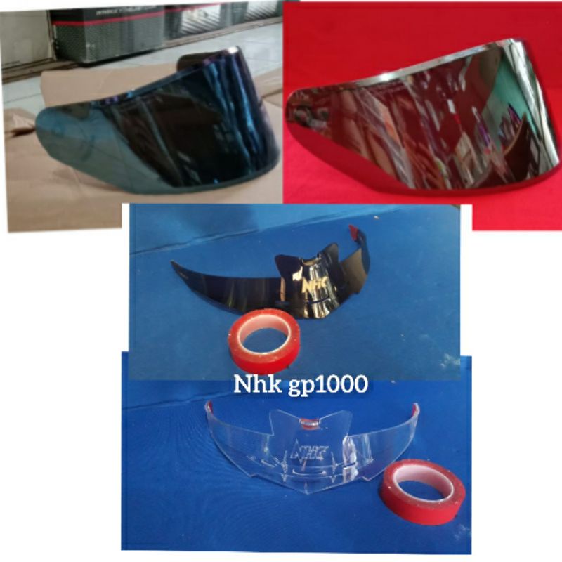 spoiler visor nhk gp1000/paket spoiler dan visor nhk gp1000