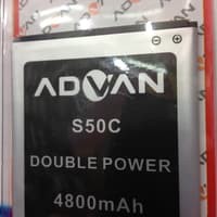 BATERAI BATRE BATREY ADVAN S50C DOUBLE POWER ORIGINAL 100%