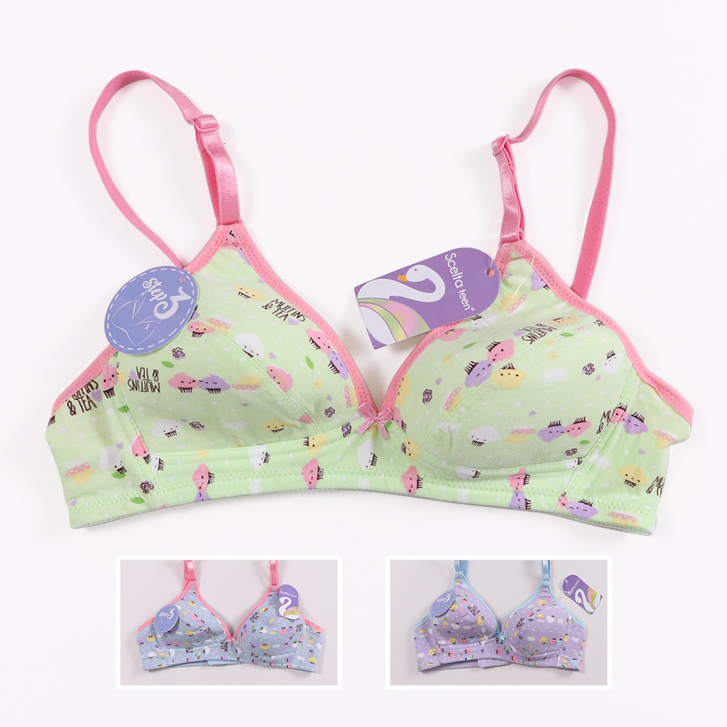 Scelta - Step 3 Bra Remaja Miniset Bh Teenager Scelta Teen Bh Sc Ai 905