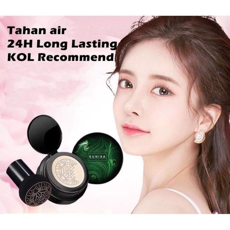 2pcs bedak sunisa free lipstik grosir kosmetik ori