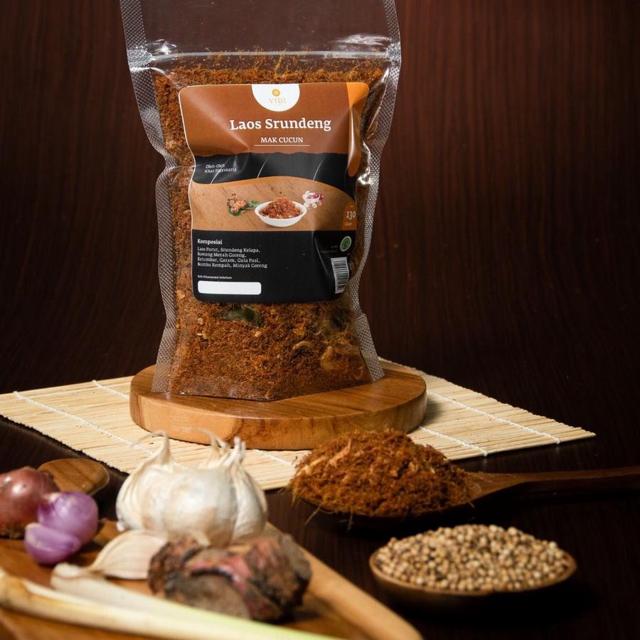 

NEW !!! 9.9 SERUNDENG LAOS PREMIUM 120 GRAM MAK CUCUN Abon Kelapa Srundeng Bawang [KODE 745]