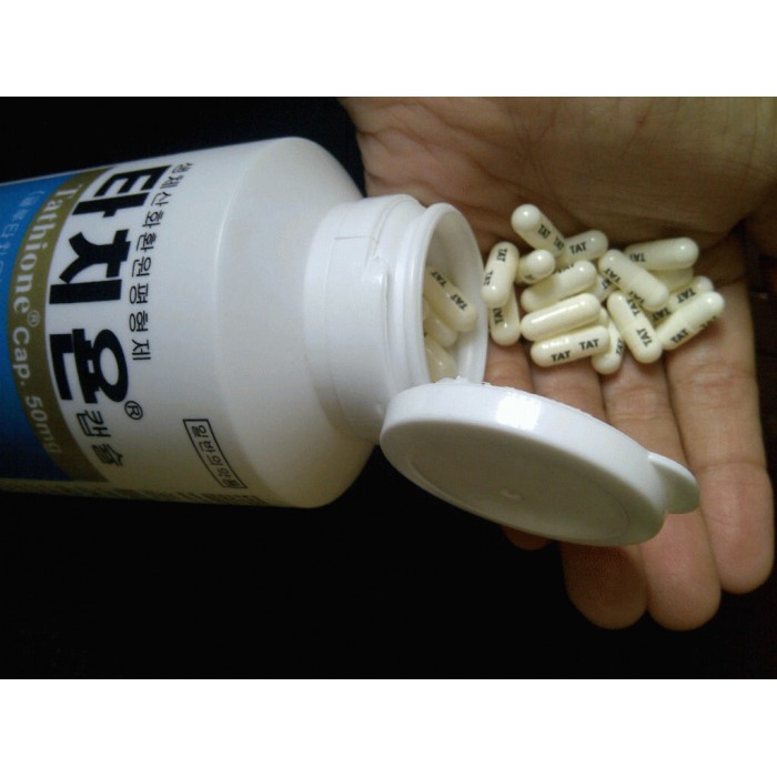 [Ecer 125 Butir] Tathione Korea Whitening Capsule / Tationil Kapsul Korea TAT