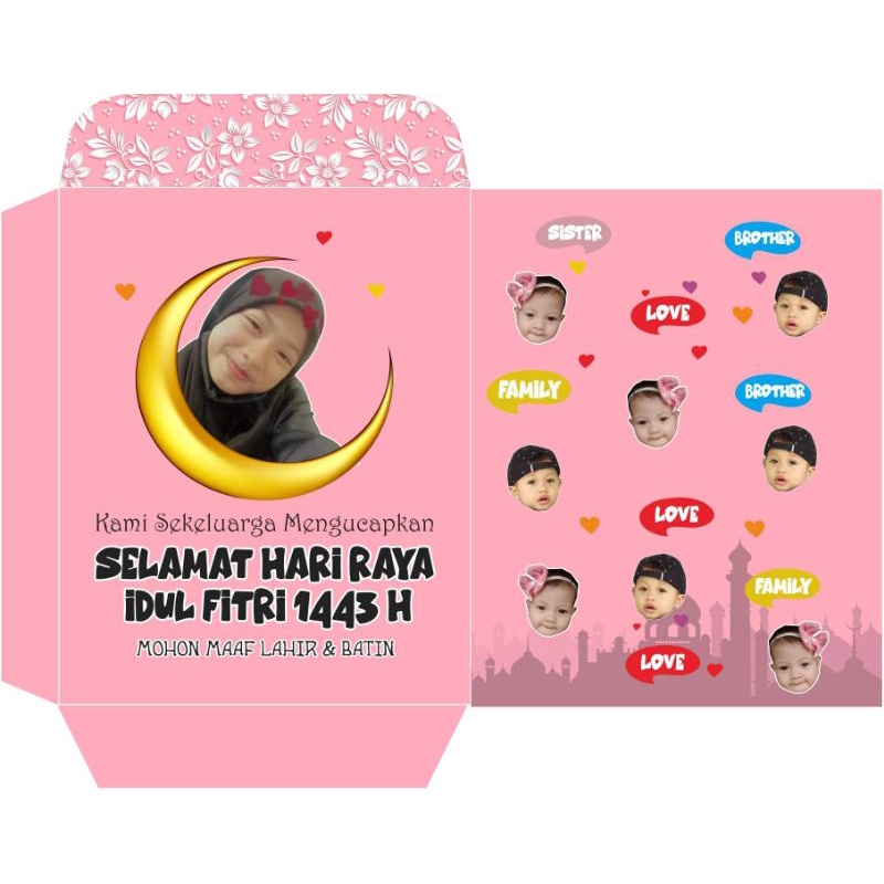

amplop lebaran custom suka suka
