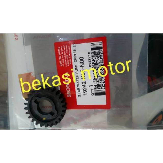 19242-K56 KPP gir gear waterpump honda sonic 150 GTR CB 150R led CBR 150R led CBR 150 CBU original 2