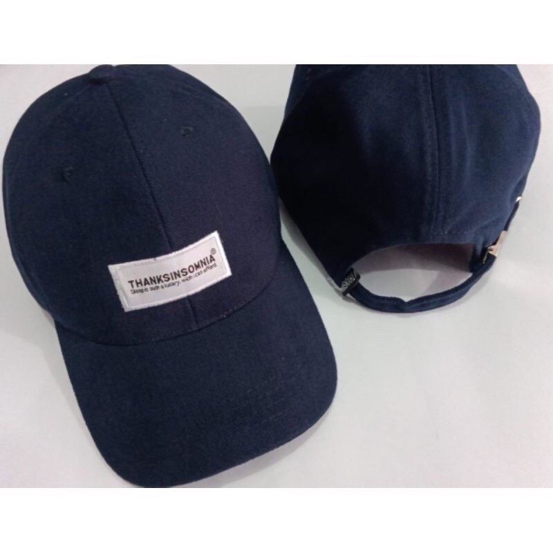 Topi Baseball Thanksinsomnia kualitas Distro premium