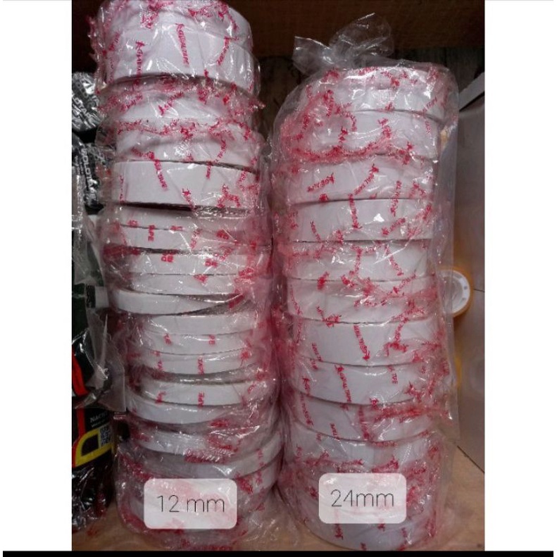 

Isolatip murah 12mm dan 24mm dobel tape