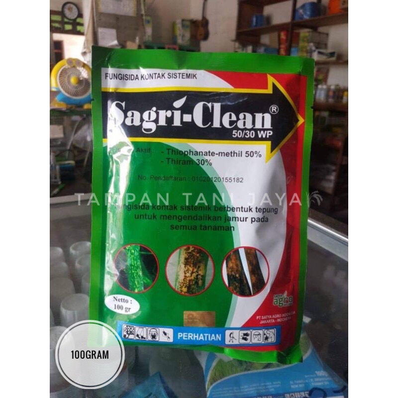 Fungisida Sagri Clean 50/30 WP |100 gram