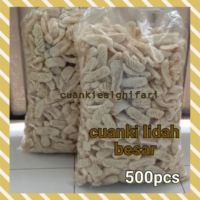 

ady78 PROMO cuanki lidah besar 500pcs,topping boci