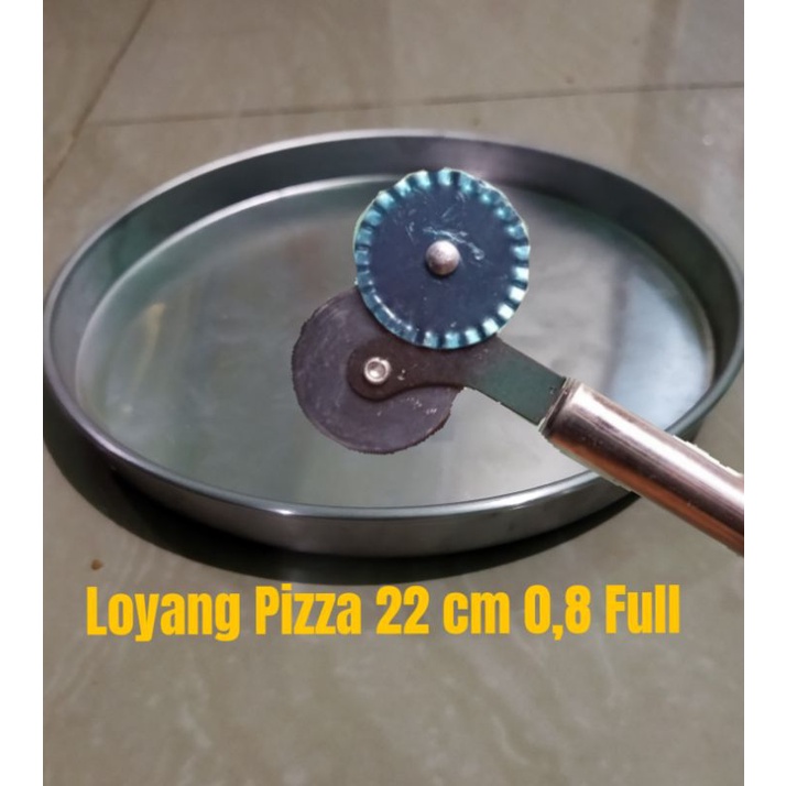 

loyang pizza 22cm lurus 0,8 full