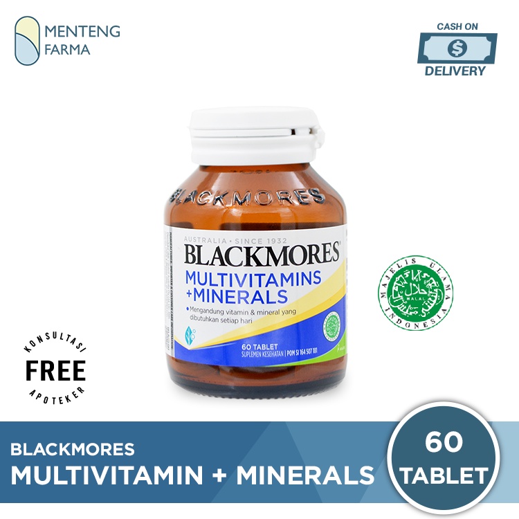 Blackmores Multivitamin &amp; Minerals - Isi 60 Tablet