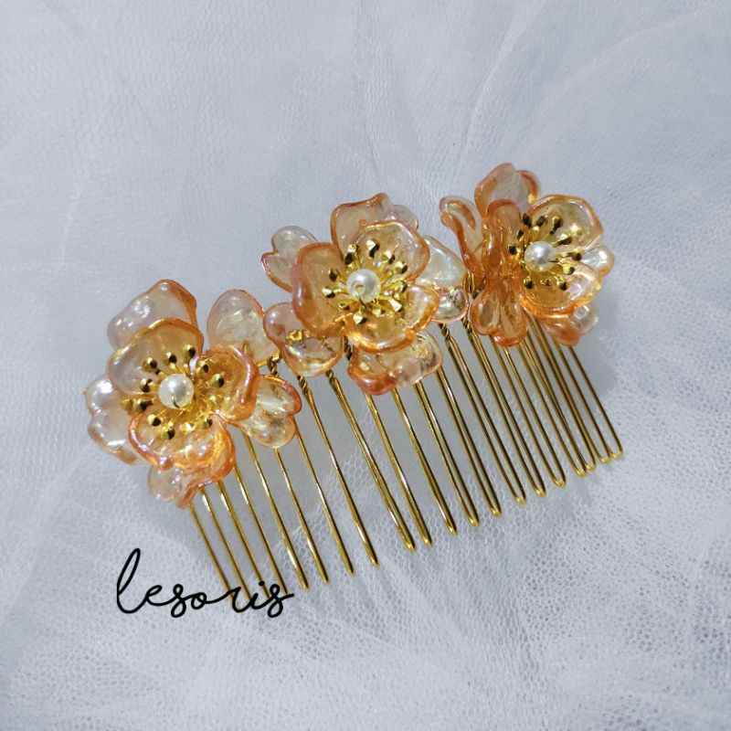 Sirkam rambut wanita aksesoris pesta wedding bridal pengantin