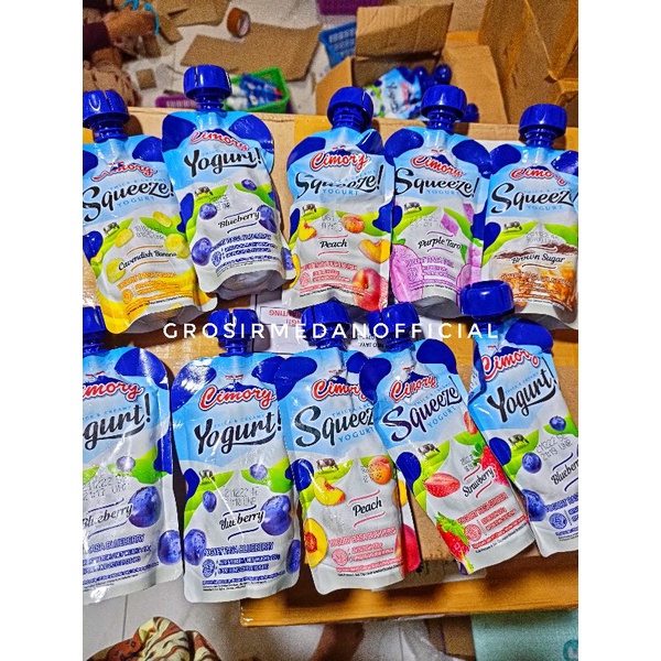 

CIMORY SQUEEZE YOGHURT - MINUMAN SEHAT ENAK MENGANDUNG BAKTERI BAIK