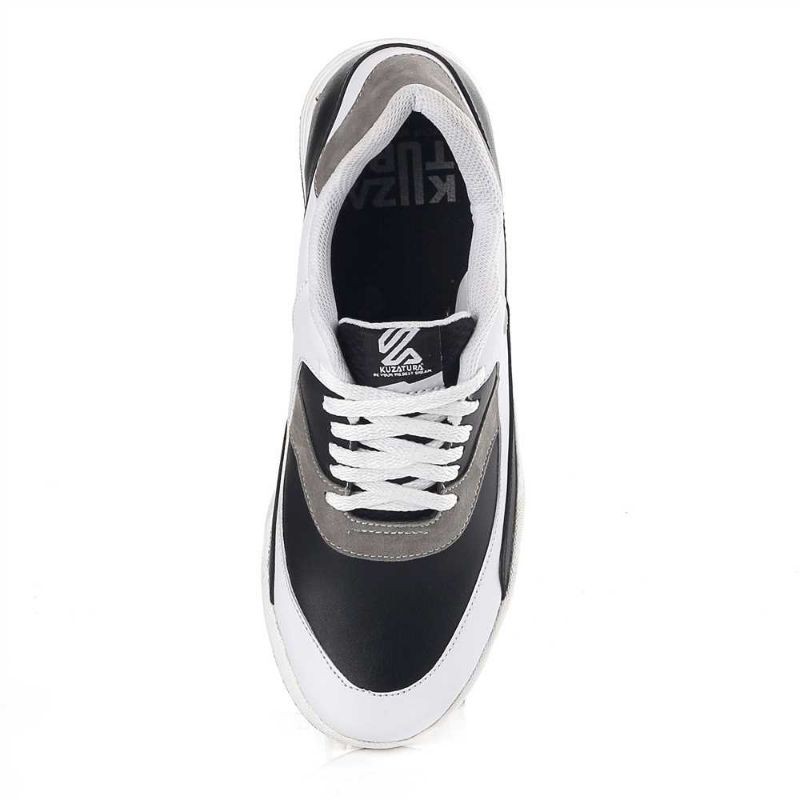 AUTHENTIC Sneakers Pria Black white Sporty