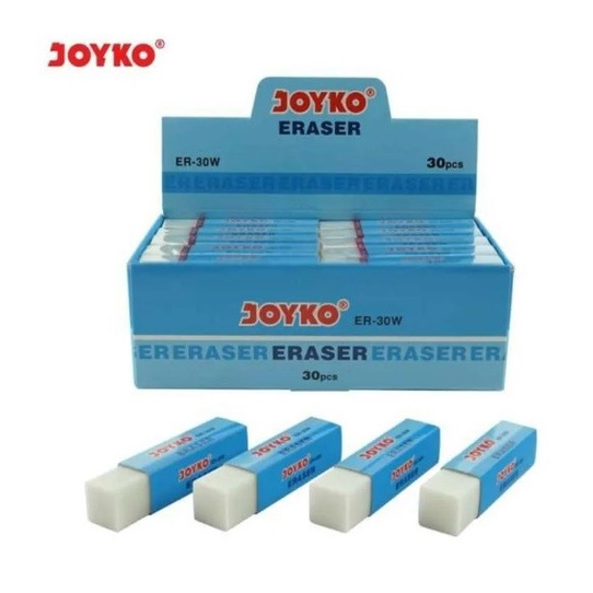 

1 pc Penghapus Eraser Joyko Putih Stick Panjang Apusan Pensil Komputer NEW