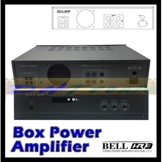 Box Amplifier Hr3 Hr-3 Hrr3 Power Amplifier Stereo Box Bell Mp3 Bgr Kode 808