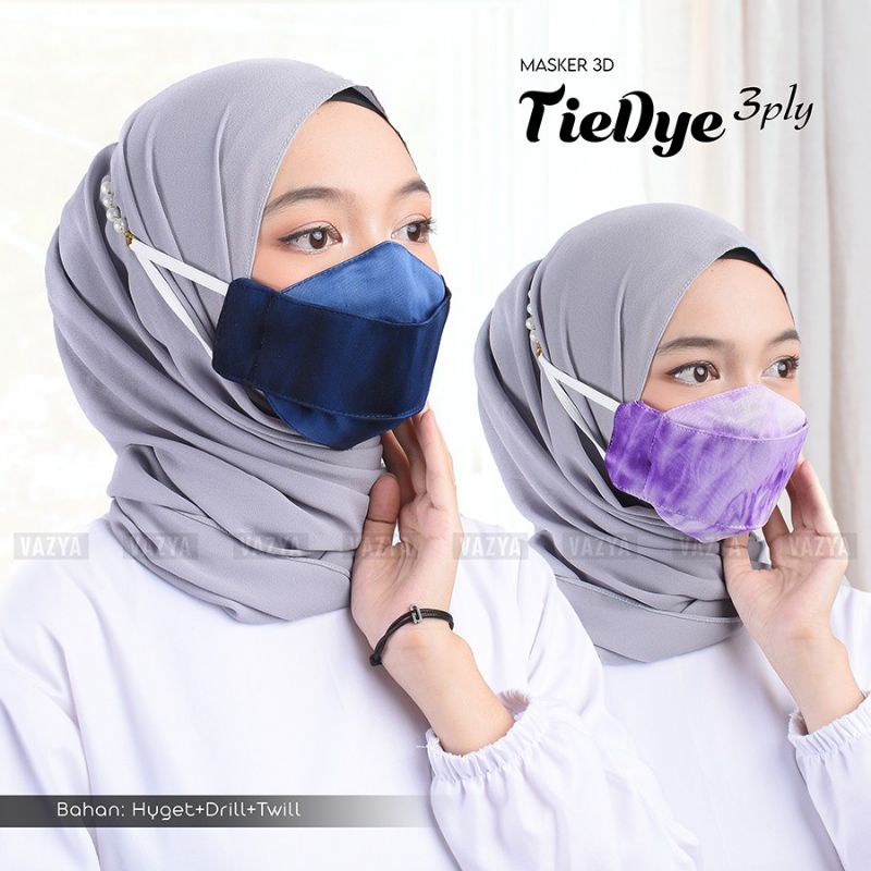 Masker Tiedye 3Ply