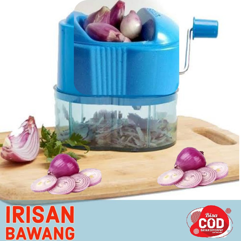 Gilingan Bawang / Onion Slicer/Alat Penggiling / Perajang / Pengiris / Pengupas Irisa